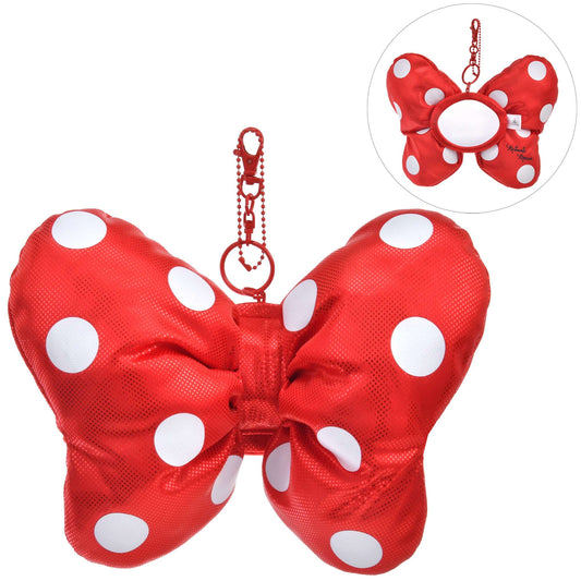 Minnie 鏡仔連匙扣 Minnie Dot Ribbon