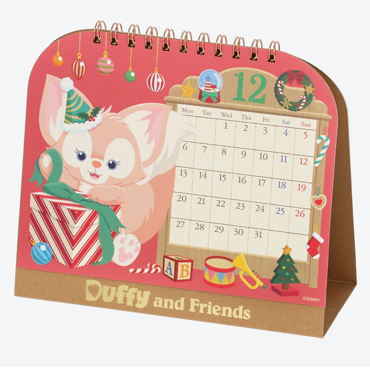 Duffy & Friends 坐枱月曆 Calendar 2027