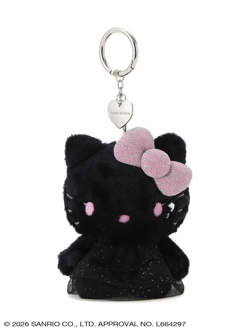 Kitty/ Kuromi/ Usahana/ Melody PINK X BLACK 公仔掛飾| SANRIO HOUSE
