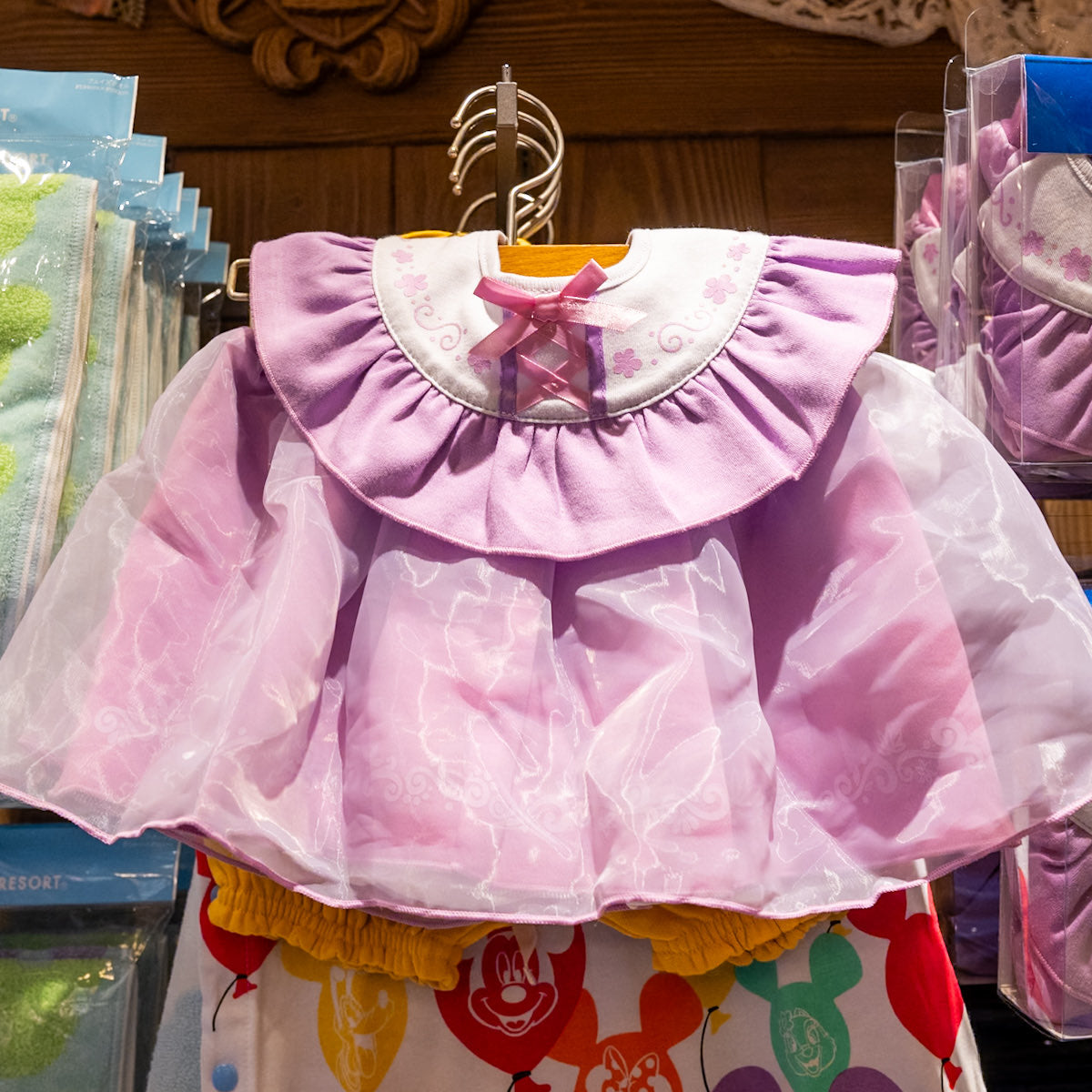 Rapunzel 嬰兒口水肩套裝 90cm | 東京迪士尼樂園