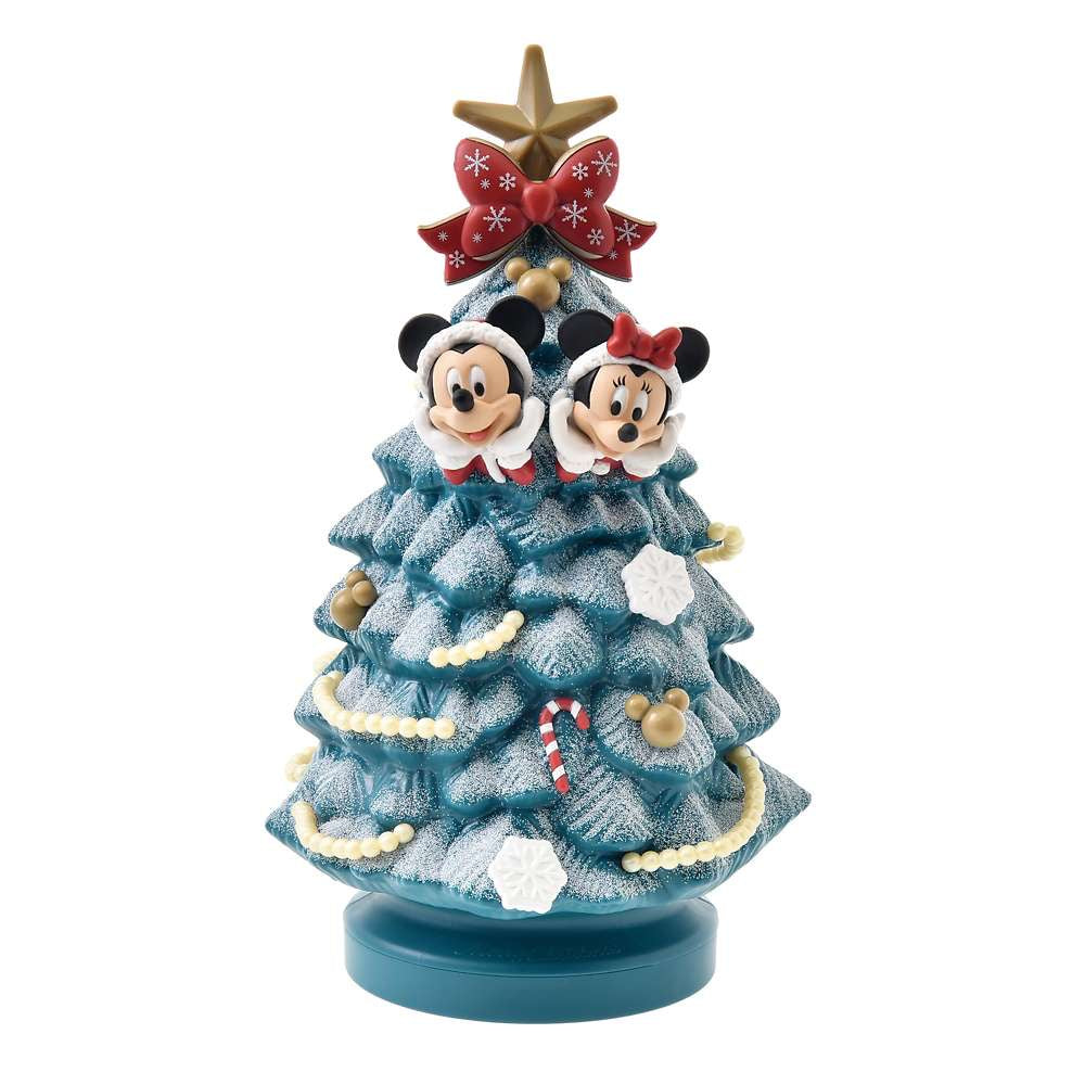 Disney Store Christmas 2024 Mickey & Minnie 聖誕樹連朱古力脆脆