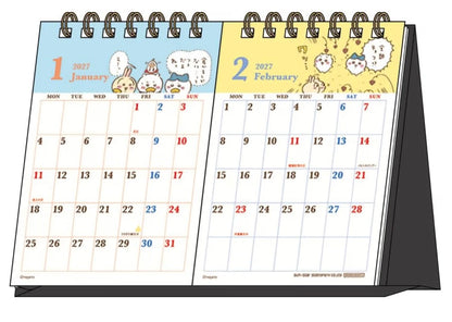 Chiikawa| 小可愛 分頁座枱月曆 Calendar 2027