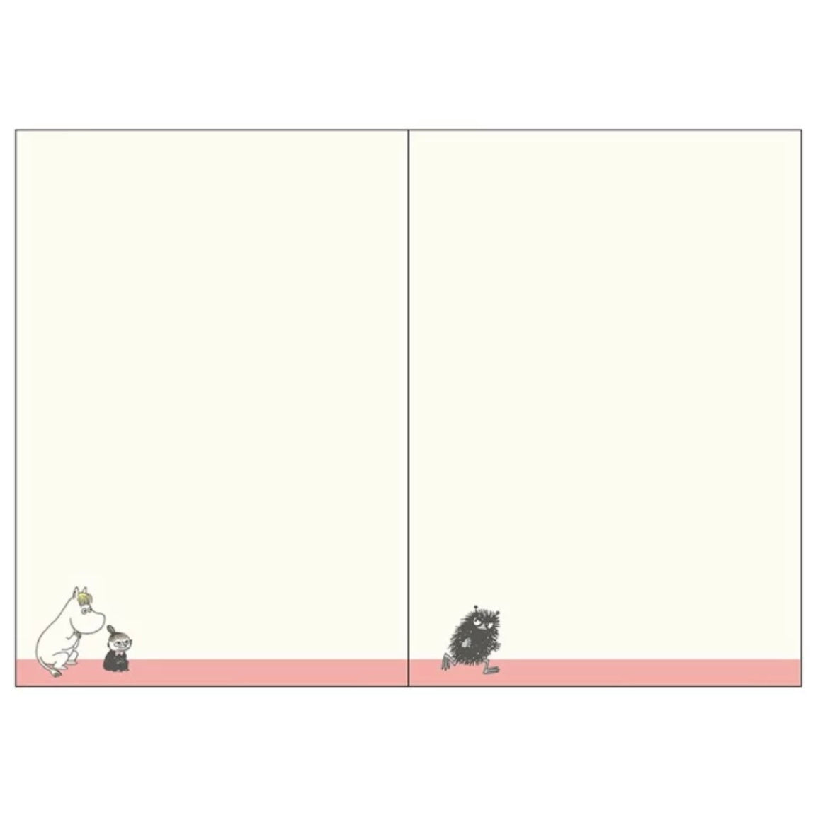 Moomin 呀美灰色衫(白色) B6 Schedule Book 2024