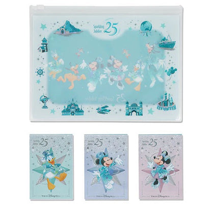 Memo 連Pouch - TOYKO DISNEYSEA 25TH SPARKLING JUBILEE