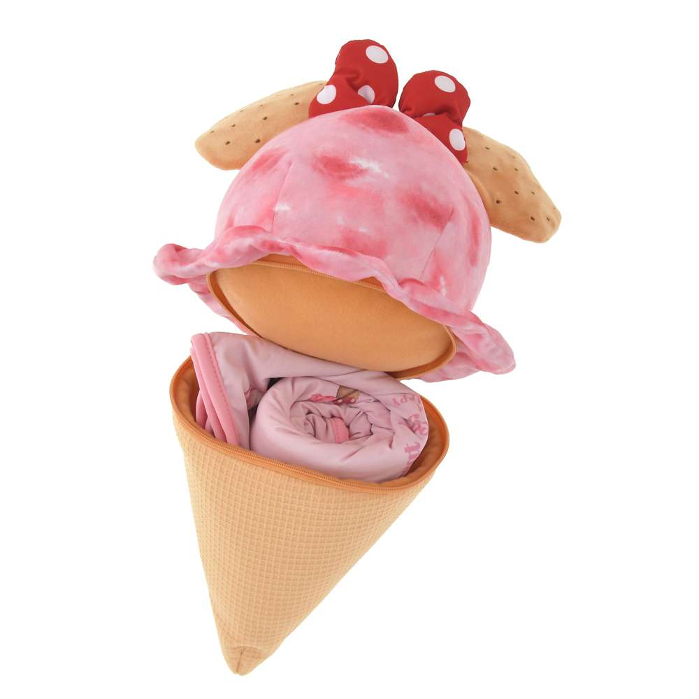 Minnie/ 小甘 涼感毛氈連收納袋｜Disney Cool Goods