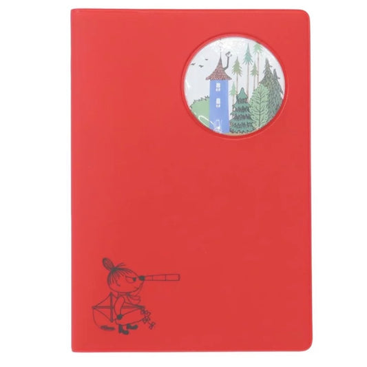 Moomin 呀美x望遠鏡(紅色) B6 Schedule Book 2024