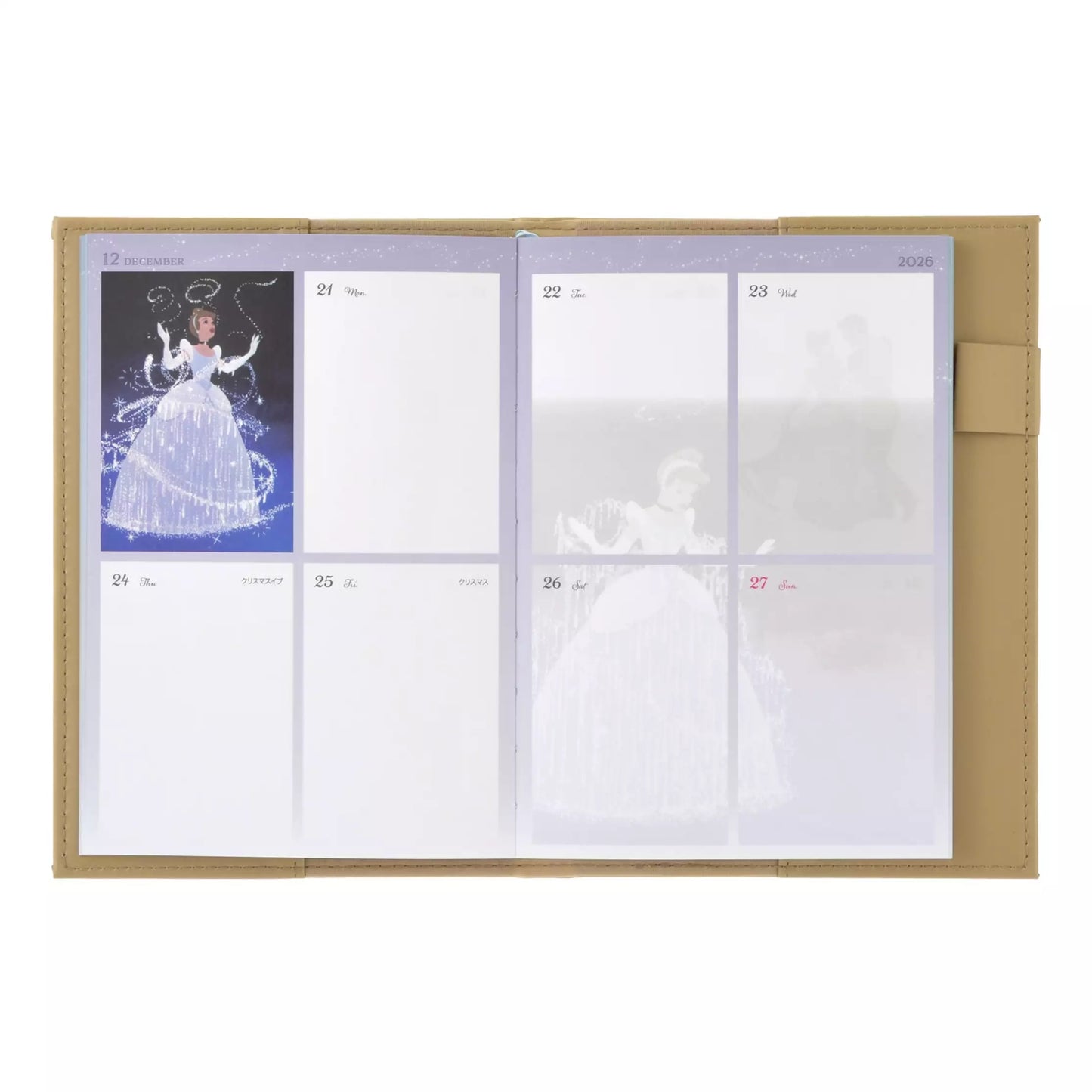Cinderella 月週間 B6 Schedule|CALENDAR ＆ ORGANIZER 2027