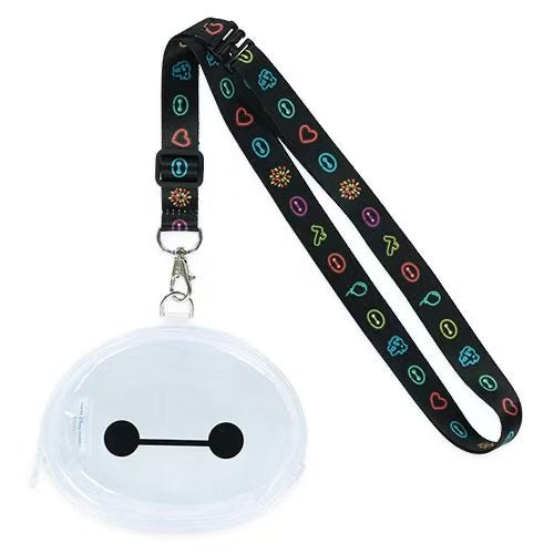 Baymax 掛頸小物袋 - NOW CHARGING Baymax