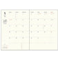 Moomin 呀美灰色衫(白色) B6 Schedule Book 2024