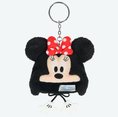 Mickey/ Minnie 毛毛帽匙扣