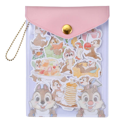 Chip & Dale/ 三眼仔 - Sticker Set 連 Pouch