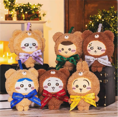 13/10截單 ちいかわ｜ Kiramekko Teddy Bear 盲盒掛飾 *隨機一款/ 套裝