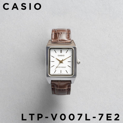 CASIO | LTP-V007L 方型復古皮帶手錶 7色