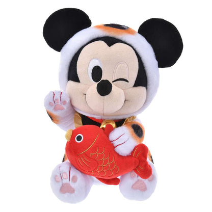 Mickey/ Minnie 招財貓公仔 迎春2025