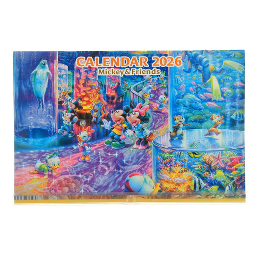 Mickey & Friends 掛牆月曆 CALENDARS ＆ ORGANIZERS 2026