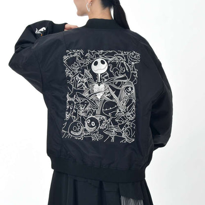 MA-1外套 - TIM BURTON'S THE NIGHTMARE BEFORE CHRISTMAS