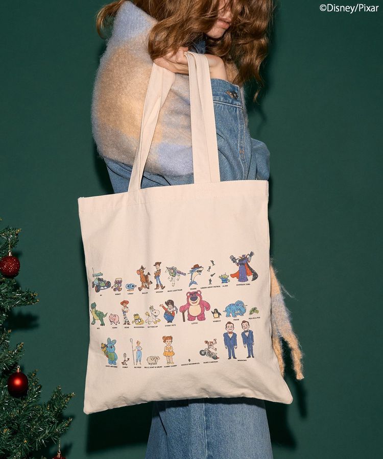 Toy Story Pizza Planet 集合大Tote Bag| American Holic