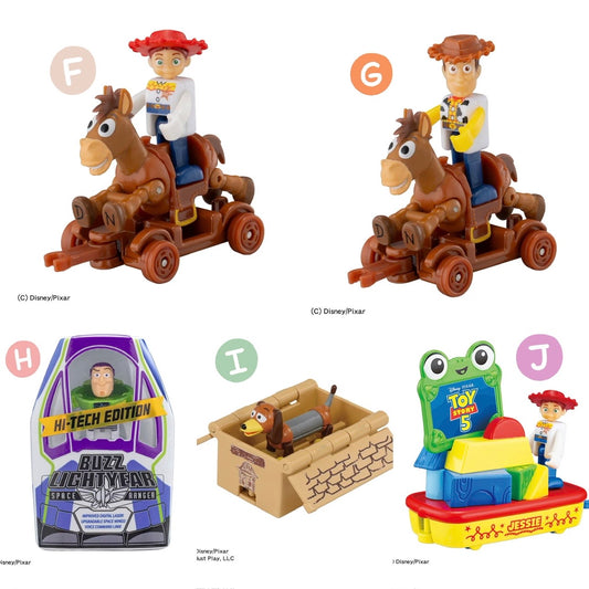 Tomica | Toy Story 5 | Jessie/ Woody/ Buzz/ 彈弓狗/ 畫板