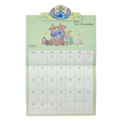 Stitch 掛牆月曆連磁石夾仔 CALENDARS ＆ ORGANIZERS 2026