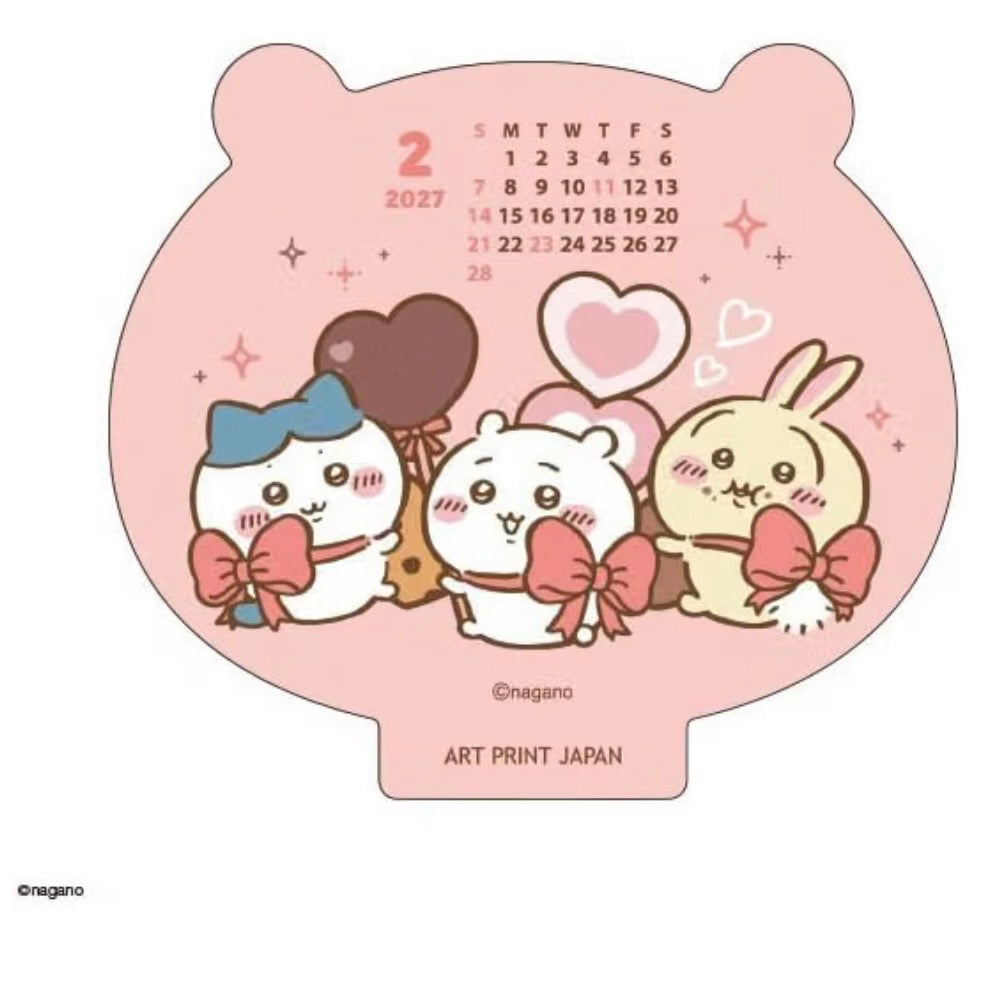 Chiikawa| 小可愛 換卡式座台月曆 Calendar 2027