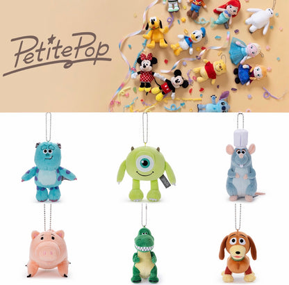 毛毛/ 大眼仔/ 小米/ 火腿豬/ Rex/ 彈弓狗 Petitepop x Pixar 公仔掛飾