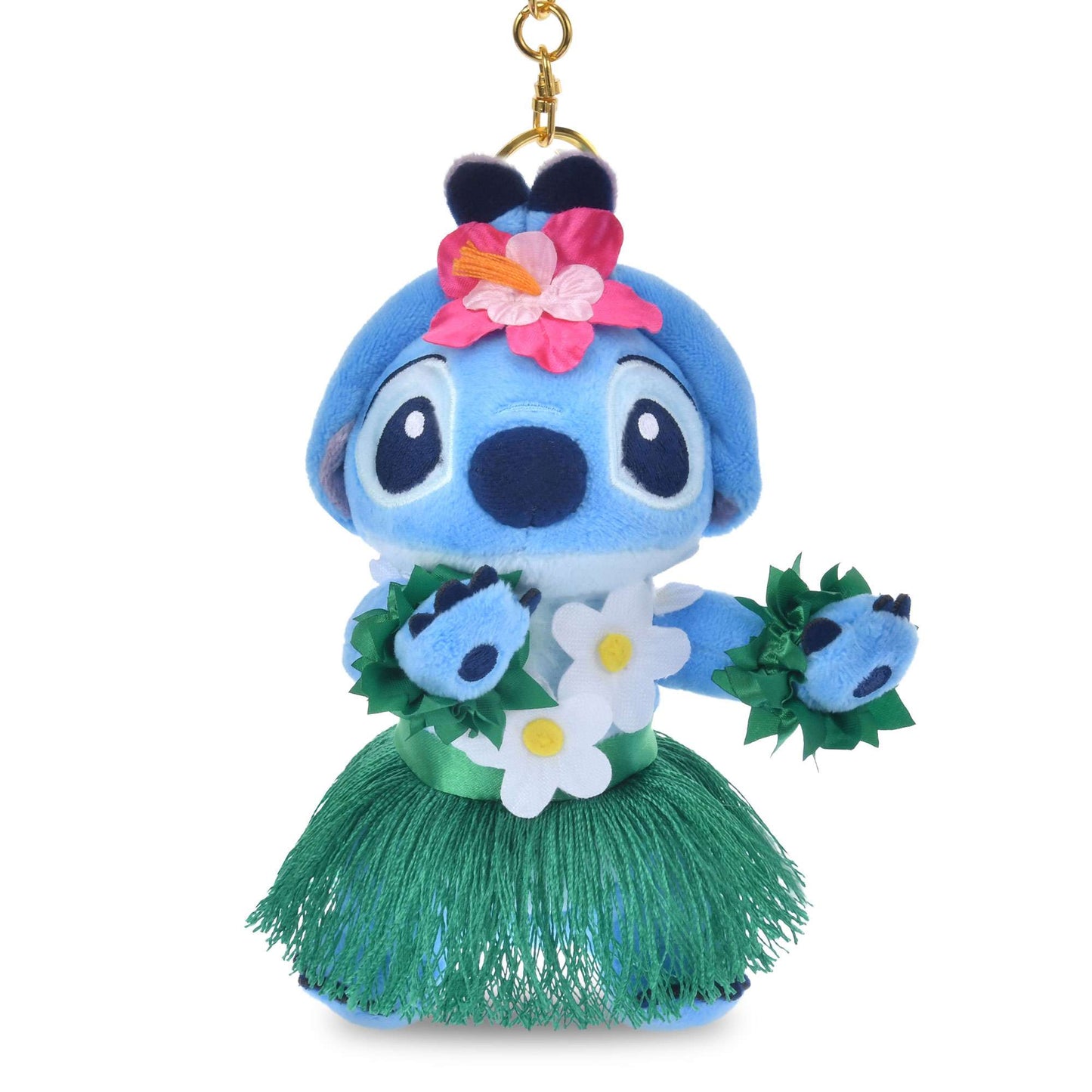 Stitch/ 小甘 旗艦店限定 草裙公仔/ 掛飾 Hawaiian Stitch Aloha