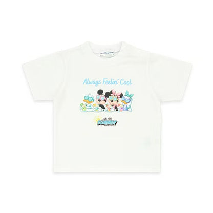 嬰兒/ 小童/成人 白色Tee - DisneyLand 園區 Hello Hello Summer