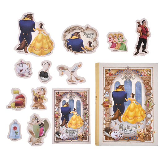 盒裝貼紙｜DISNEY ANIMATION BEAUTY AND THE BEAST 35TH ANNIVERSARY
