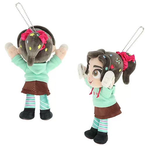 雲妮 夾膊頭公仔掛飾 - VANELLOPE’S SWEET POP WORLD 東京迪士尼樂園