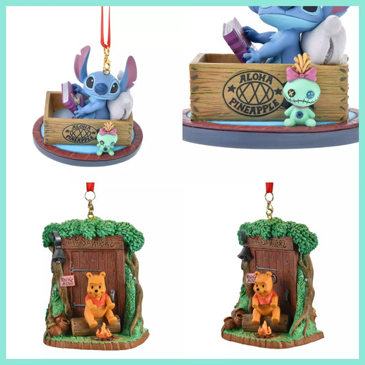 Stitch/ Pooh 聖誕吊飾 Disney Ornament 2024