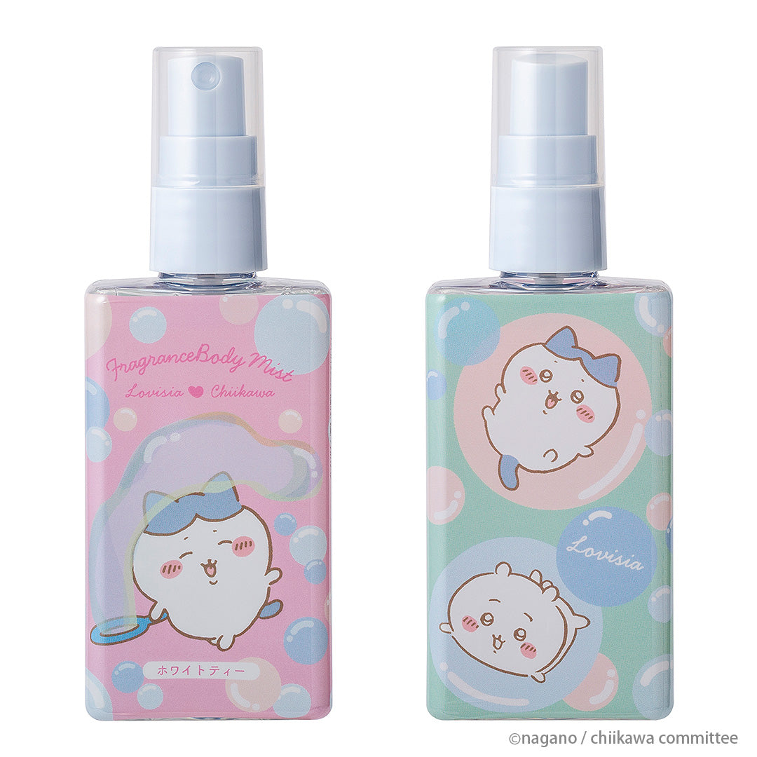 Lovisia x Chiikawa 限定 小可愛 雙面圖案香體噴霧 Body Mist ちいかわ