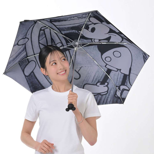 Mickey 防曬縮骨遮連遮套 晴雨兼用 - Shiny Day