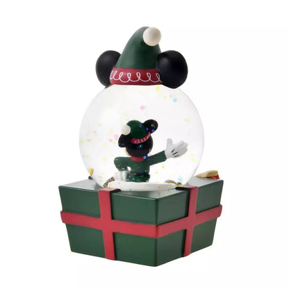 Disney Store Christmas 2024 Mickey 水晶球擺設