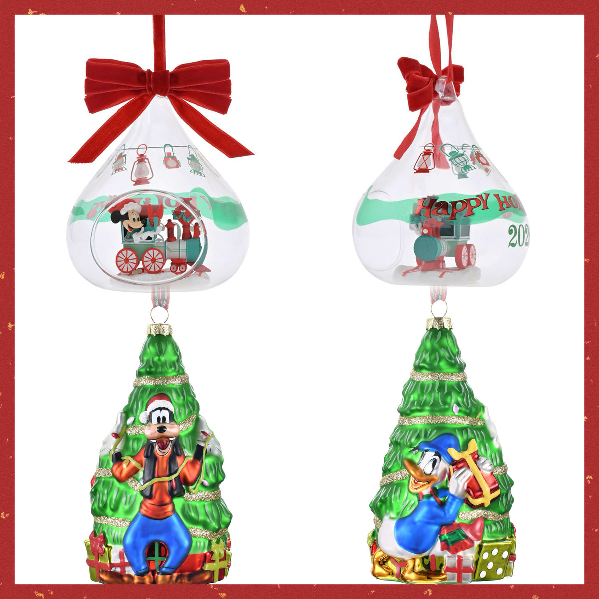 Mickey 雪車/ Goofy & Donald | 2026 DISNEY CHRISTMAS ORNAMENT