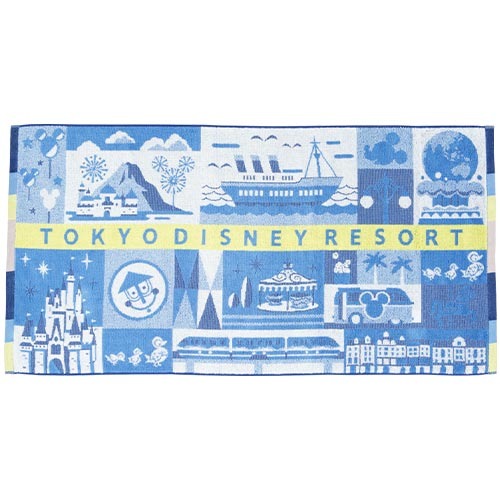 TOKYO DISNEY RESORT 浴巾