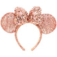 粉紅閃片 Minnie 頭箍
