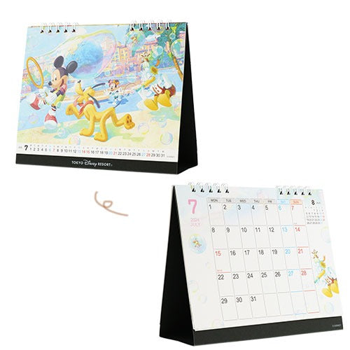 東迪 Mickey & Friends 座枱月曆 Calendar＆Organizer 2024