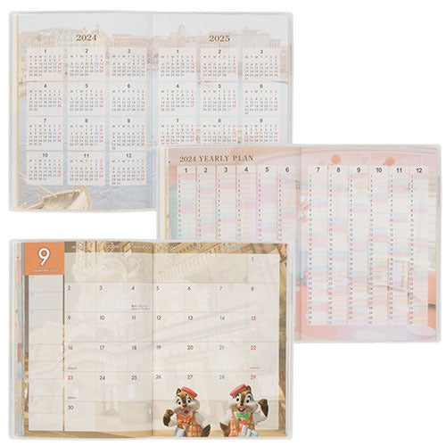 東迪 Mickey & Friends 月間 Schedule Calendar＆Organizer 2024