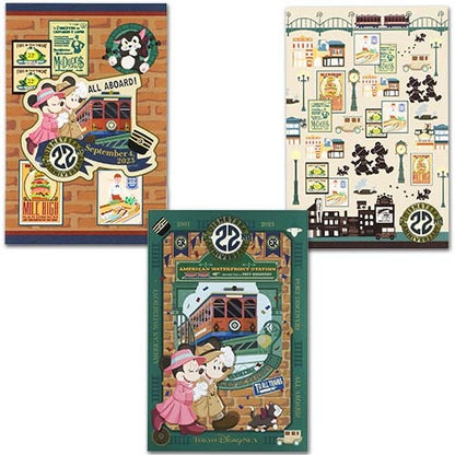 Disney Sea 22nd- Mickey & Minnie Postcard Set