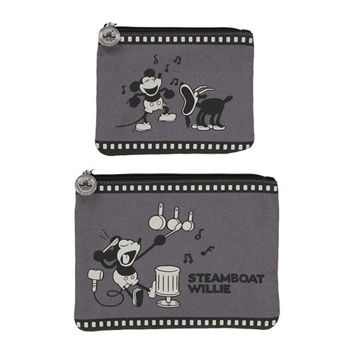 16/11 STEAMBOAT WILLIE Mickey Pouch Set