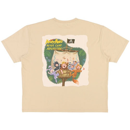 短袖 Tee (Beige) Peter Pan Neverland Adventure