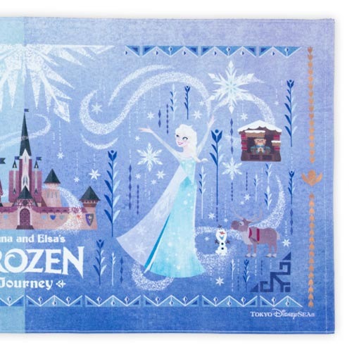 Anna & Elsa 浴巾 Arendelle Coronation Of Her Majesty Queen Elsa