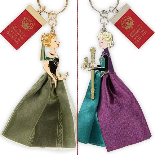 Anna & Elsa 匙扣套裝 Arendelle Coronation Of Her Majesty Queen Elsa