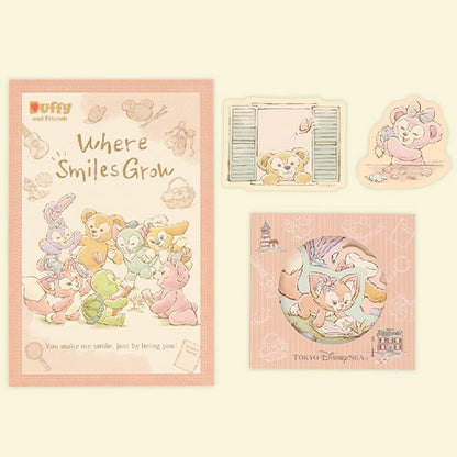 Where Smiles Grow - Duffy & Friends 明信片及貼紙套裝