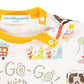Baby T-shirt 90cm Go-Go-Go! with Disney Vehicles
