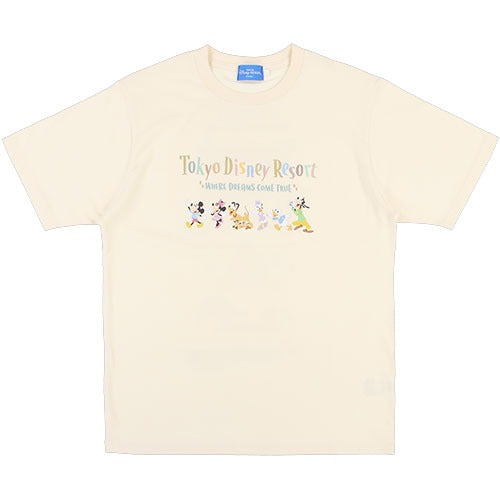 T shirt (白) Where Dreams Come True