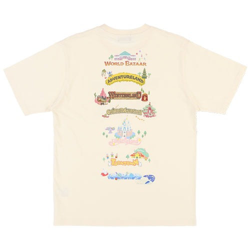 T shirt (白) Where Dreams Come True