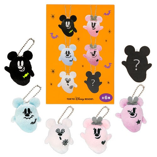 Mickey 鬼鬼 公仔匙扣盲盒 Box Set (6個入) Tokyo Disneyland Halloween 2024