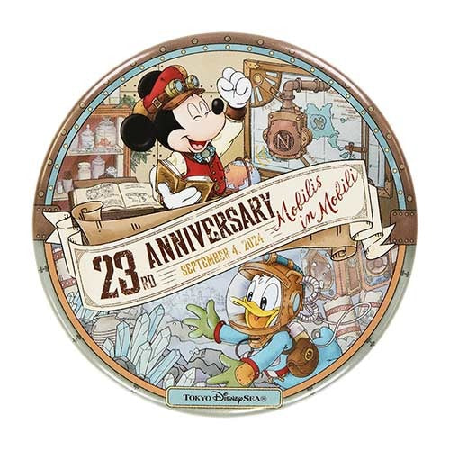 圓襟章扣針 Disney Sea 23rd Anniversary