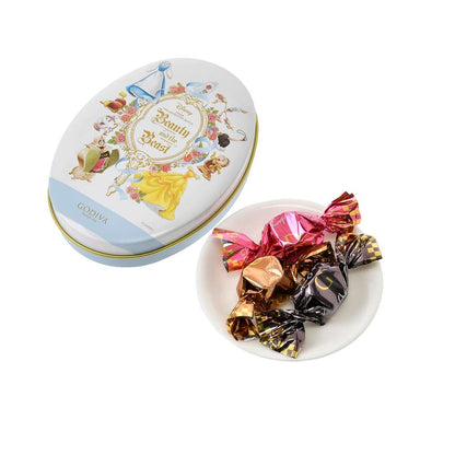 Godiva 鐵罐朱古力 Disney Valentine 2025 CHOCOLATE (Beauty and the Beast)